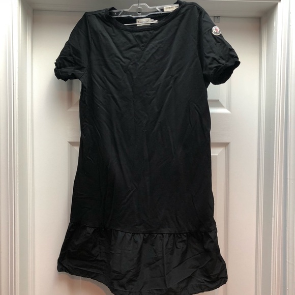 t shirt dress with ruffle bottom